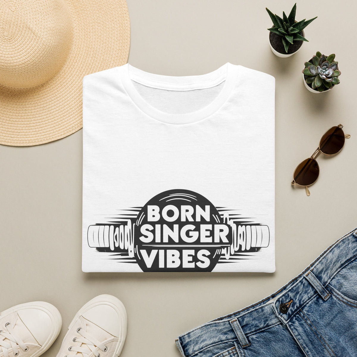 Born Singer Vibes T-Shirt — Retro Music Tee for BTS