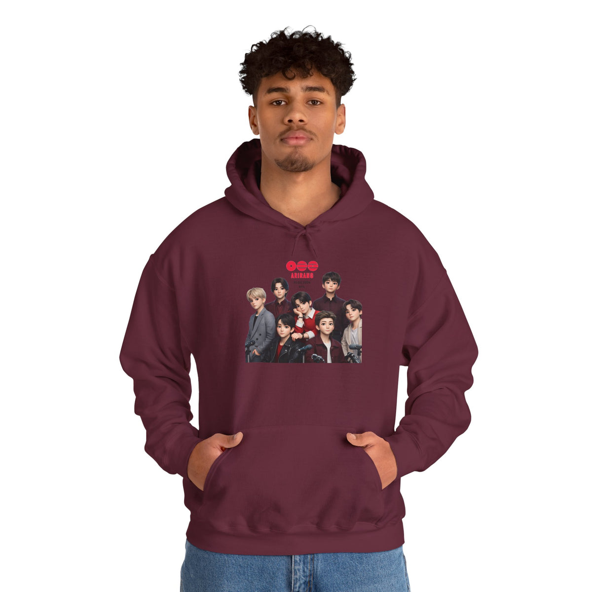 BTS K-Pop Group Photo Hoodie —  Tour Hoodie