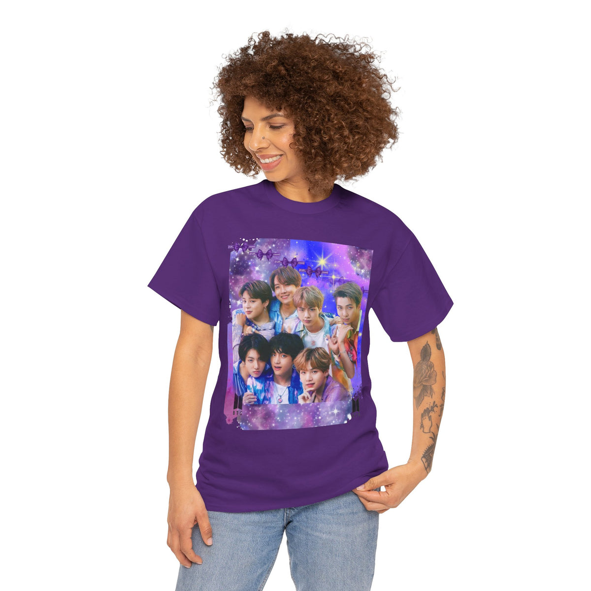 BTS Galaxy Photo Tee