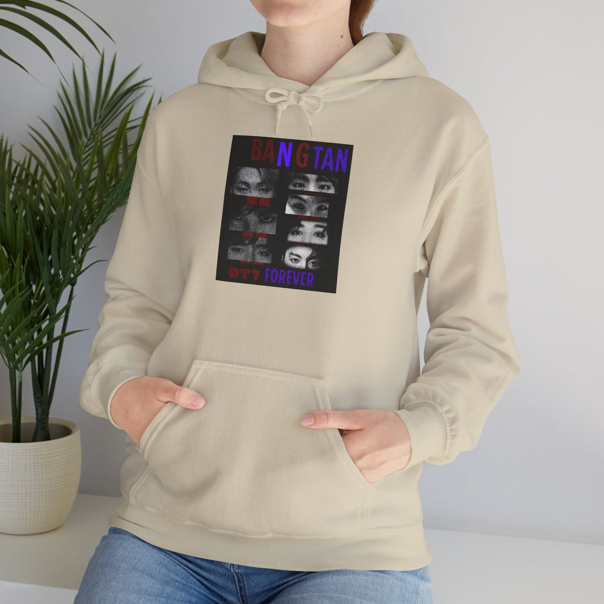 BTS 'Bangtan' Photo Collage Hoodie –BTS  K-Pop Fan Sweatshirt