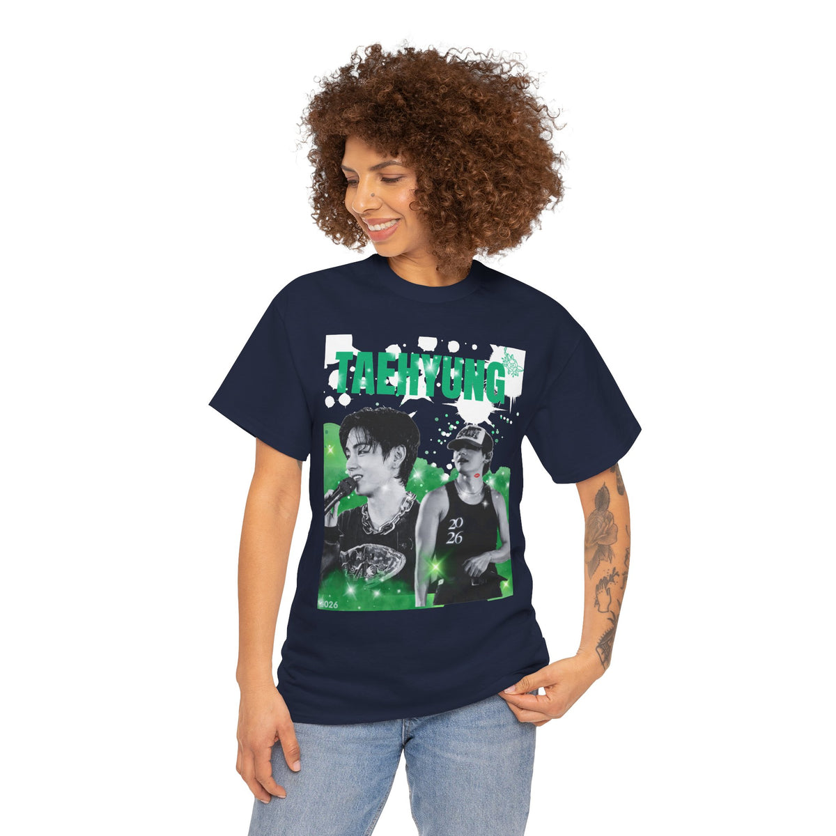 Taehyung 95 Graphic Tee — K‑Pop Vibe Fan Shirt