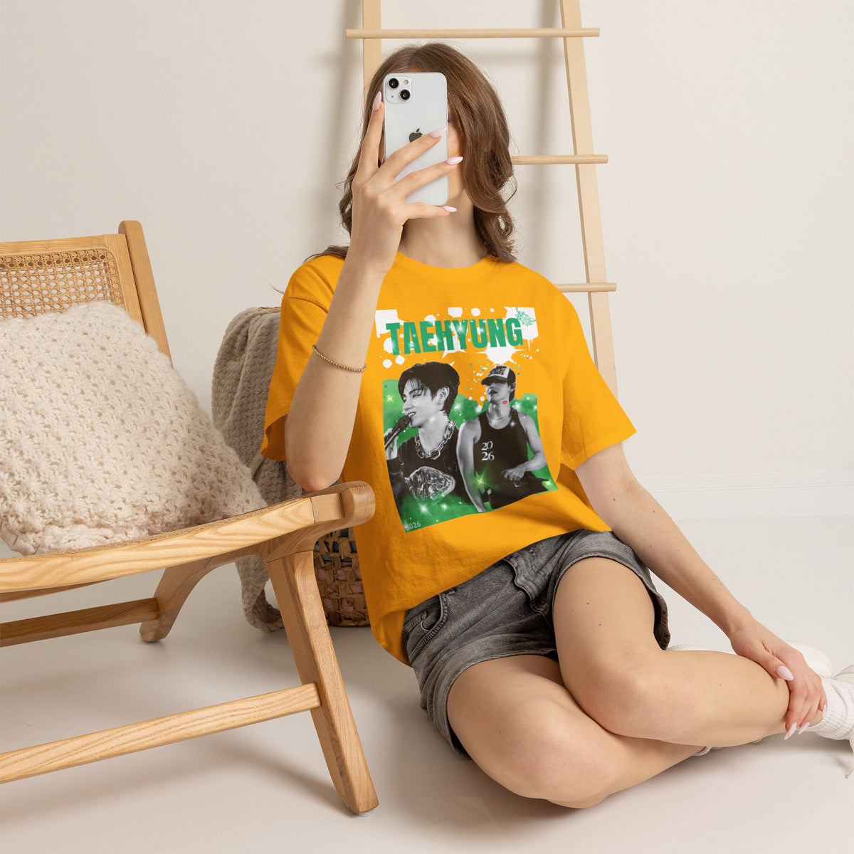 Taehyung 95 Graphic Tee — K‑Pop Vibe Fan Shirt