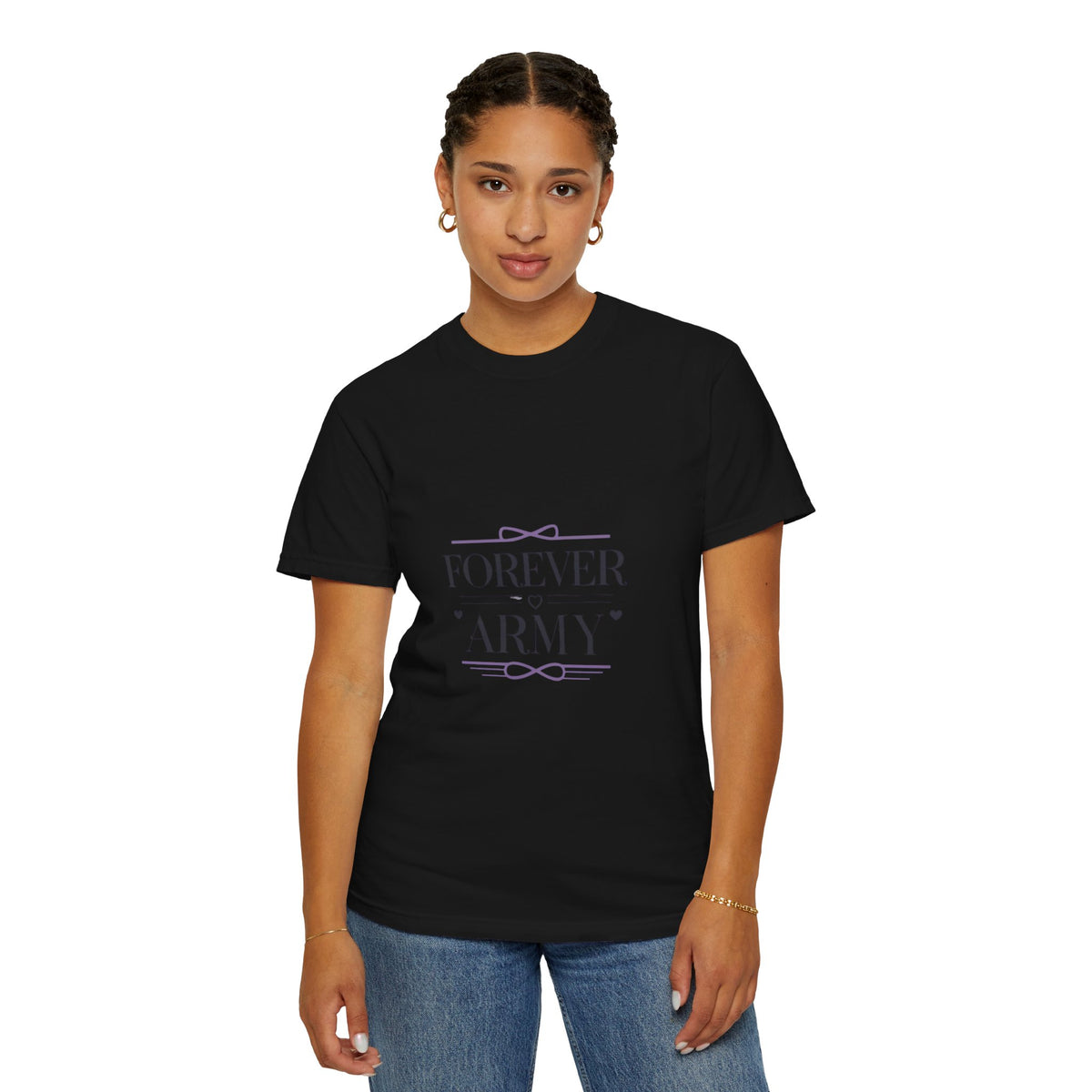 T-Shirt — "Forever Army" Graphic Tee (Military Pride Tribute)