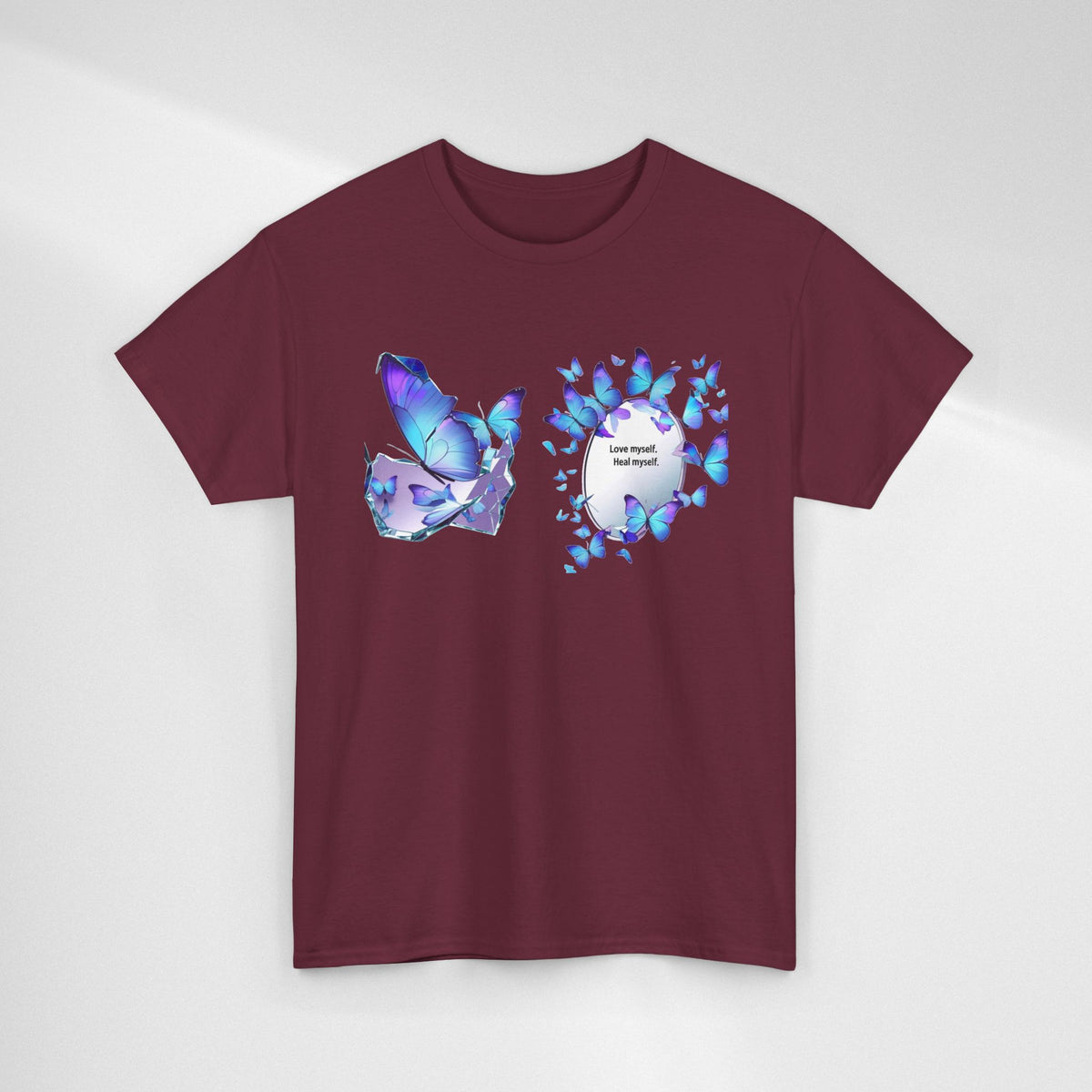 Butterfly Graphic Tee — BTS  Butterflies 'Beautiful' Design
