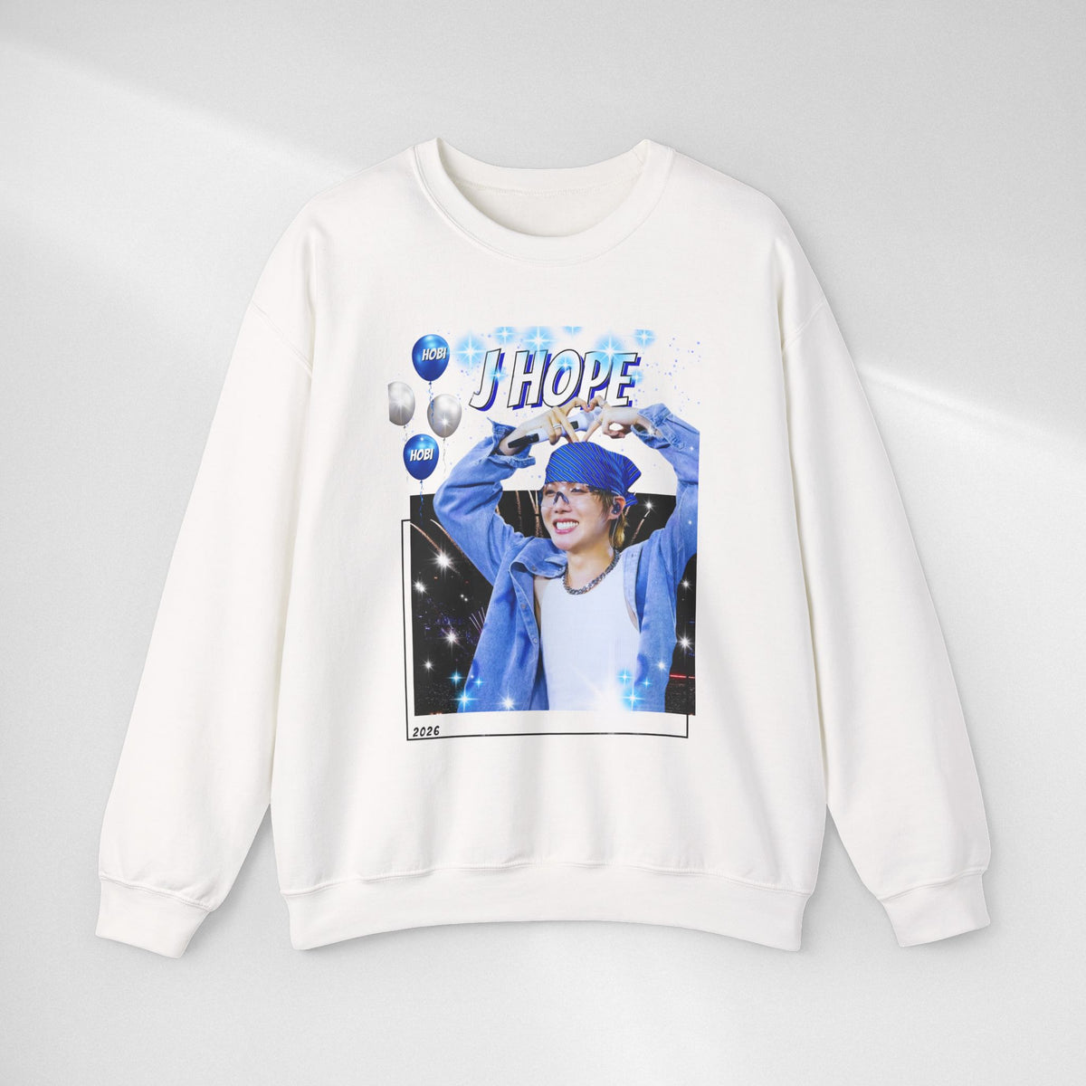J-Hope 94 Photo Crewneck Sweatshirt — K-Pop BTS Fan Pullover