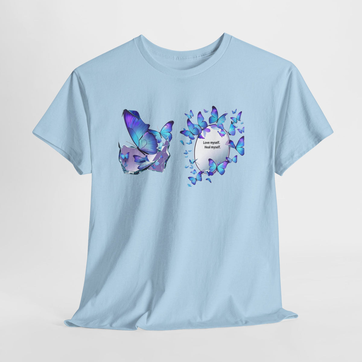 Butterfly Graphic Tee — BTS  Butterflies 'Beautiful' Design